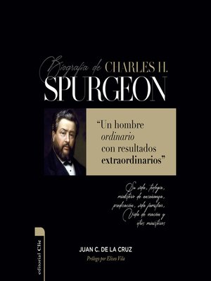 cover image of Biografía de Charles H. Spurgeon